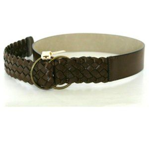 Sonoma Women's Brown Half Braided Belt